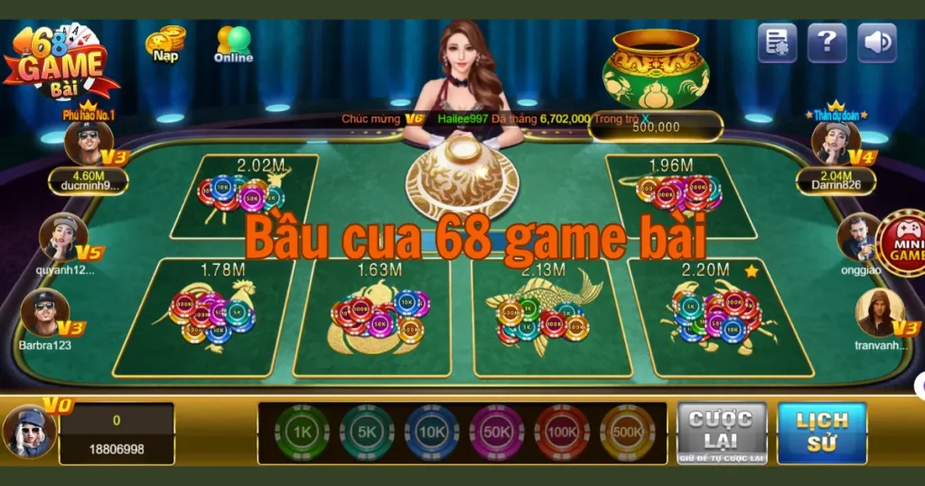 Những mẹo chơi bầu cua trúng thưởng cực đã tại 68 game bài 