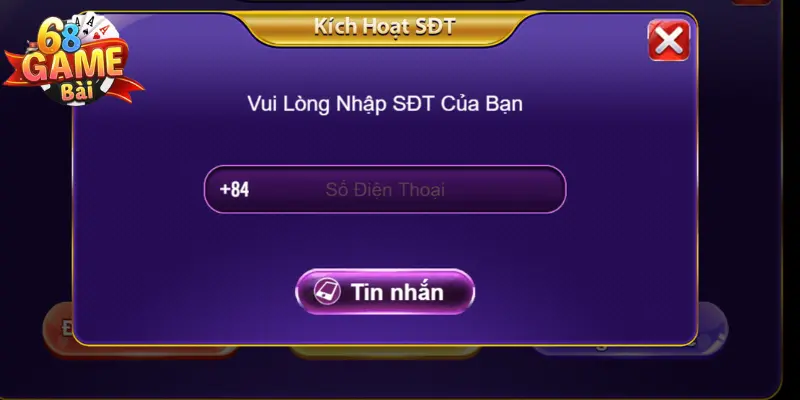 Quên mật khẩu 68 game bài phải làm gì - Nhấn vào tính năng “ Quên mật khẩu”