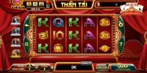 Các nút tính năng của game thần tài đến 68 game bài